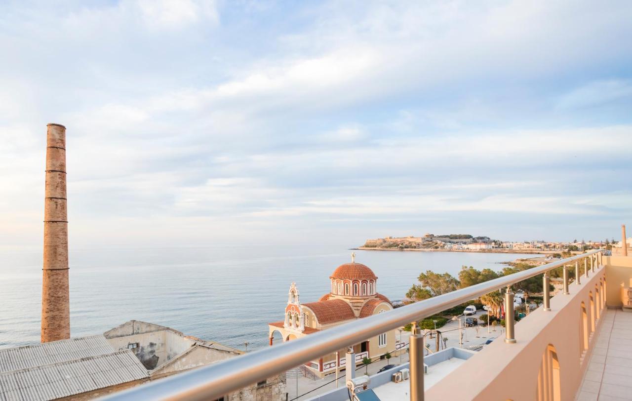 Thea - Rooftop Seaview Jacuzzi Rethymno Exteriör bild